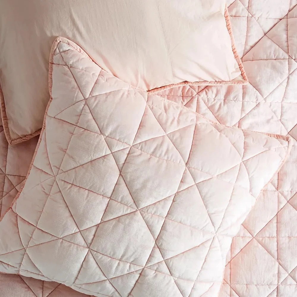 Anthropologie Luxe Velvet Euro Sham
